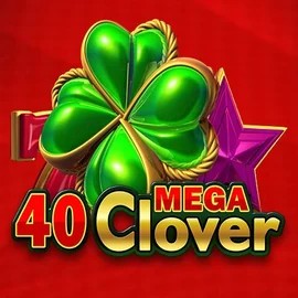 40 Mega Clover by Amusnet Interactive, showcased at wonacoocasino.com – game logo