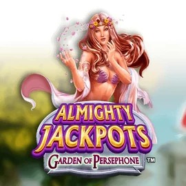 Almighty Jackpots: Garden of Persephone game by Novomatic – logo hosted on Wonaco Casino
