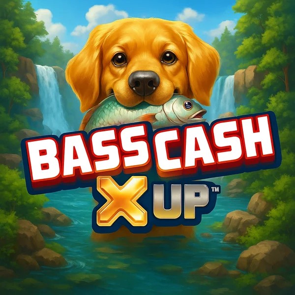 Bass Cash X UP casino game by Alchemy Gaming – featured logo at Wonaco Casino