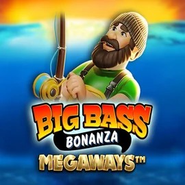 Big Bass Bonanza Megaways online game logo by Pragmatic Play on wonacoocasino.com