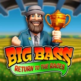 Official Slots logo: Big Bass Return to the Races by Pragmatic Play at Wonaco Casino