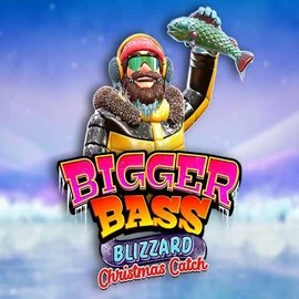 Official Slots logo: Bigger Bass Blizzard Christmas Catch by Pragmatic Play at Wonaco Casino