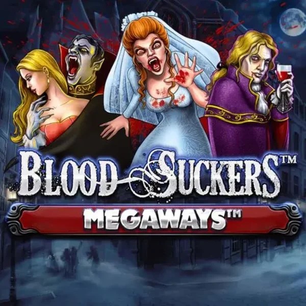 Blood Suckers Megaways logo – Slots by Red Tiger Gaming at Wonaco Casino