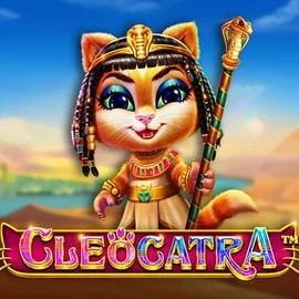 Cleocatra slot logo by Pragmatic Play at Wonaco Casino