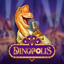 Dinopolis slot logo by Push Gaming at Wonaco Casino