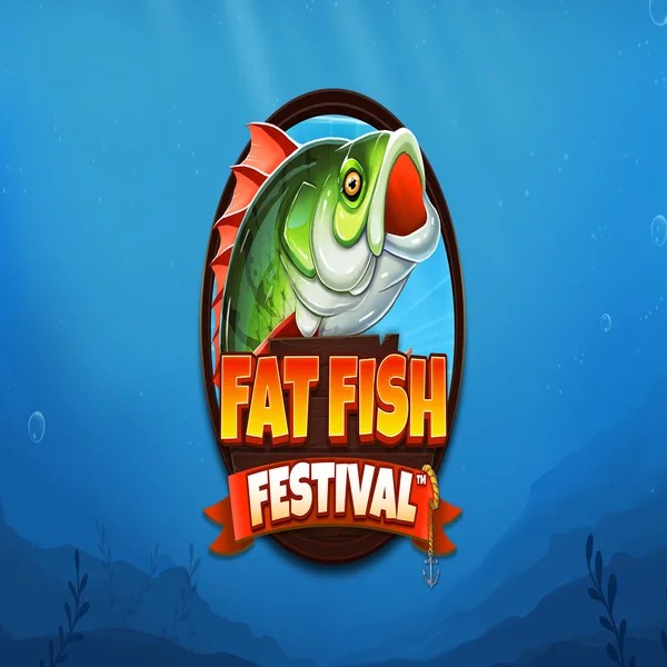Fat Fish Festival slot logo by Wishbone Games at Wonaco Casino