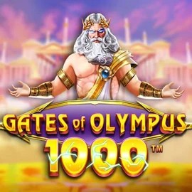 Gates of Olympus 1000 slot logo by Pragmatic Play at Wonaco Casino
