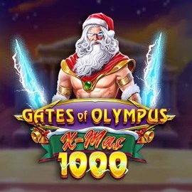 Gates of Olympus Xmas 1000 logo by Pragmatic Play Wonaco Casino