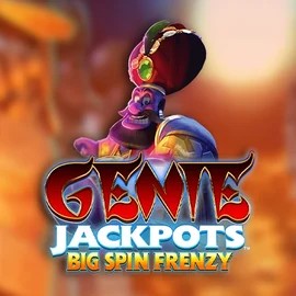 Jackpots logo of Genie Jackpots: Big Spin Frenzy from Blueprint Gaming at Wonaco Casino