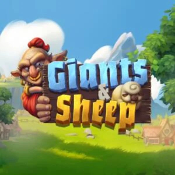 Giants and Sheep slot visual from Relax Gaming available on wonacoocasino.com