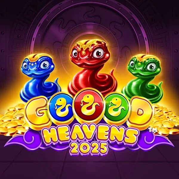 Goood Heavens slot visual from Rarestone Gaming available on wonacoocasino.com