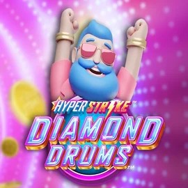 Slots logo of Hyper Strike Diamond Drums from Gameburger Studios at Wonaco Casino