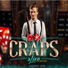 Live Craps slot visual from Evolution available on wonacoocasino.com