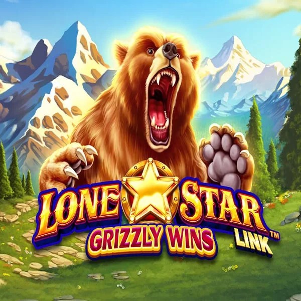 Slots logo of Lone Star Link Grizzly Wins from Greentube at Wonaco Casino