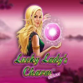 Lucky Ladys Charm Deluxe by Greentube, showcased at wonacoocasino.com – game logo