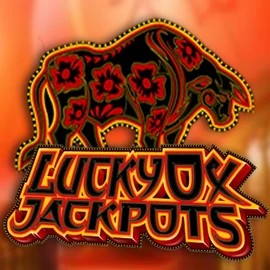 Lucky Ox Jackpots by Rival, showcased at wonacoocasino.com – game logo