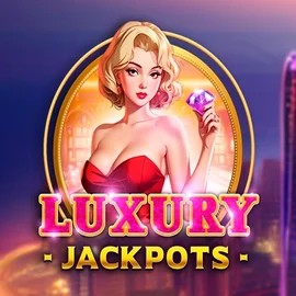 Luxury Jackpots logo by Triple Cherry at Wonaco Casino