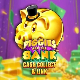 Slots logo of Piggies And The Bank Cash Collect & Link from Origins at Wonaco Casino
