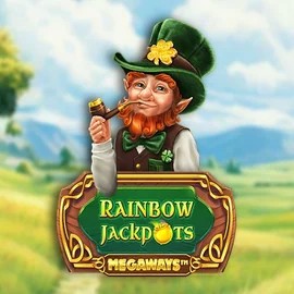 Rainbow Jackpots Megaways game by Red Tiger Gaming – logo hosted on Wonaco Casino