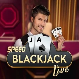 Official Live Casino logo: Speed Blackjack by Pragmatic Play at Wonaco Casino