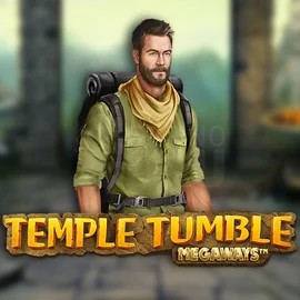 Temple Tumble Megaways slot visual from Relax Gaming available on wonacoocasino.com