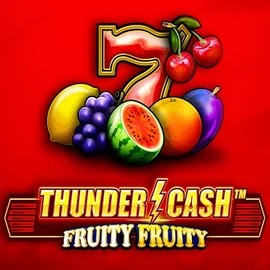 Official Slots logo: Thunder Cash Fruity Fruity by Novomatic at Wonaco Casino