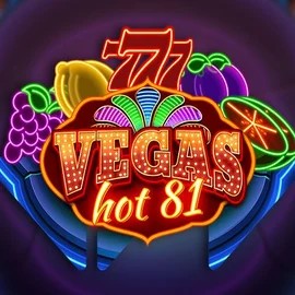 Vegas Hot 81 by Wazdan, showcased at wonacoocasino.com – game logo